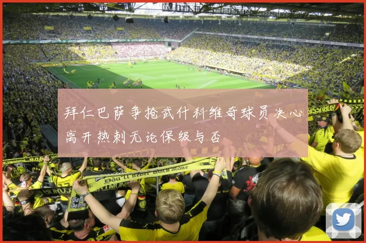 拜仁巴萨争抢武什科维奇球员决心离开热刺无论保级与否