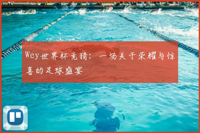 Wey世界杯竞猜：一场关于荣耀与惊喜的足球盛宴