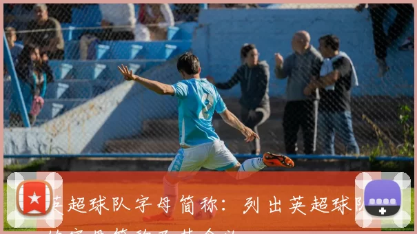 英超球队字母简称：列出英超球队的字母简称及其含义